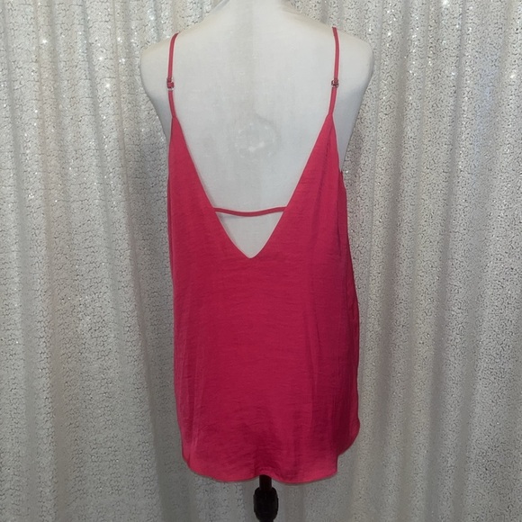 Hot Pink Strappy Tank - Picture 3 of 5